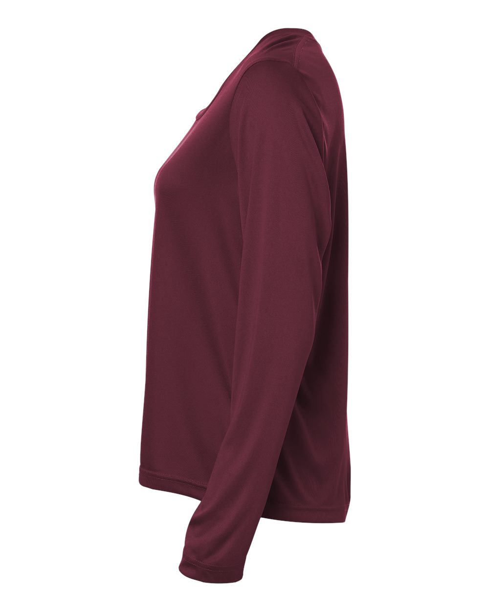Core365 Women's Capital Performance Long Sleeve T-Shirt - CE10LW Burgundy