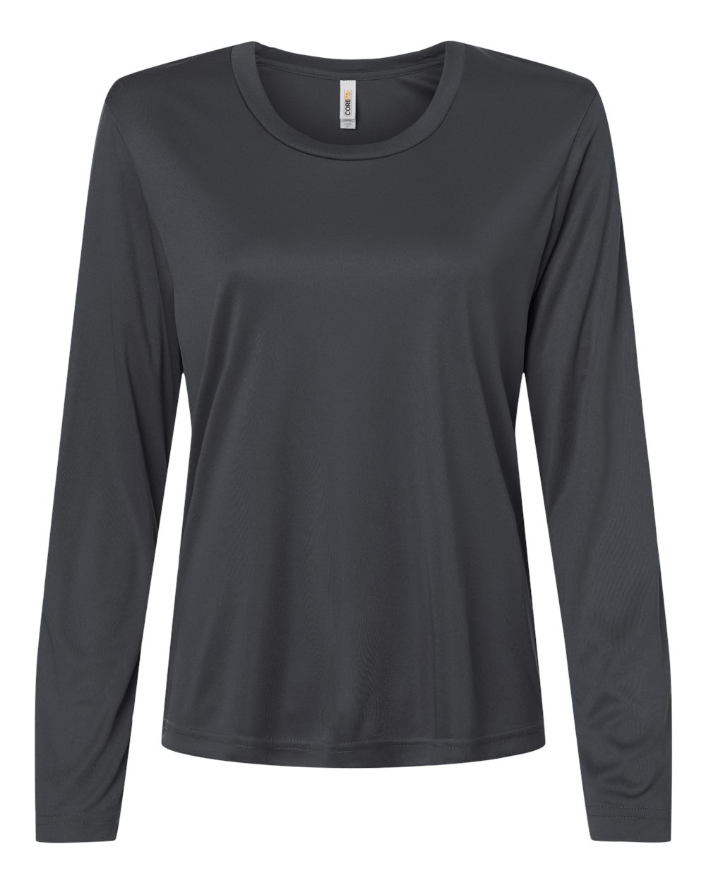 Core365 Women's Capital Performance Long Sleeve T-Shirt - CE10LW Carbon