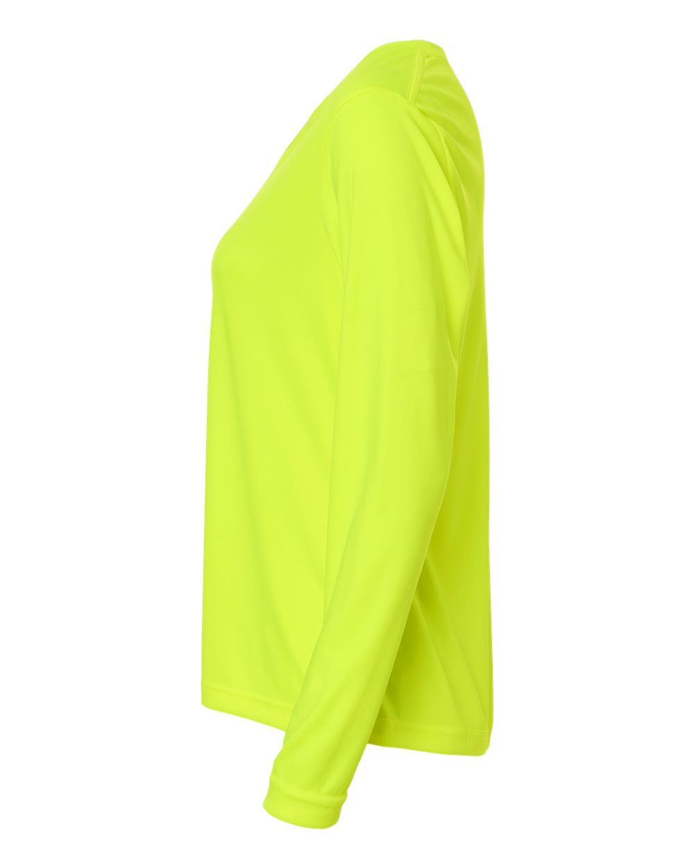 Core365 Women's Capital Performance Long Sleeve T-Shirt - CE10LW Safety Yellow