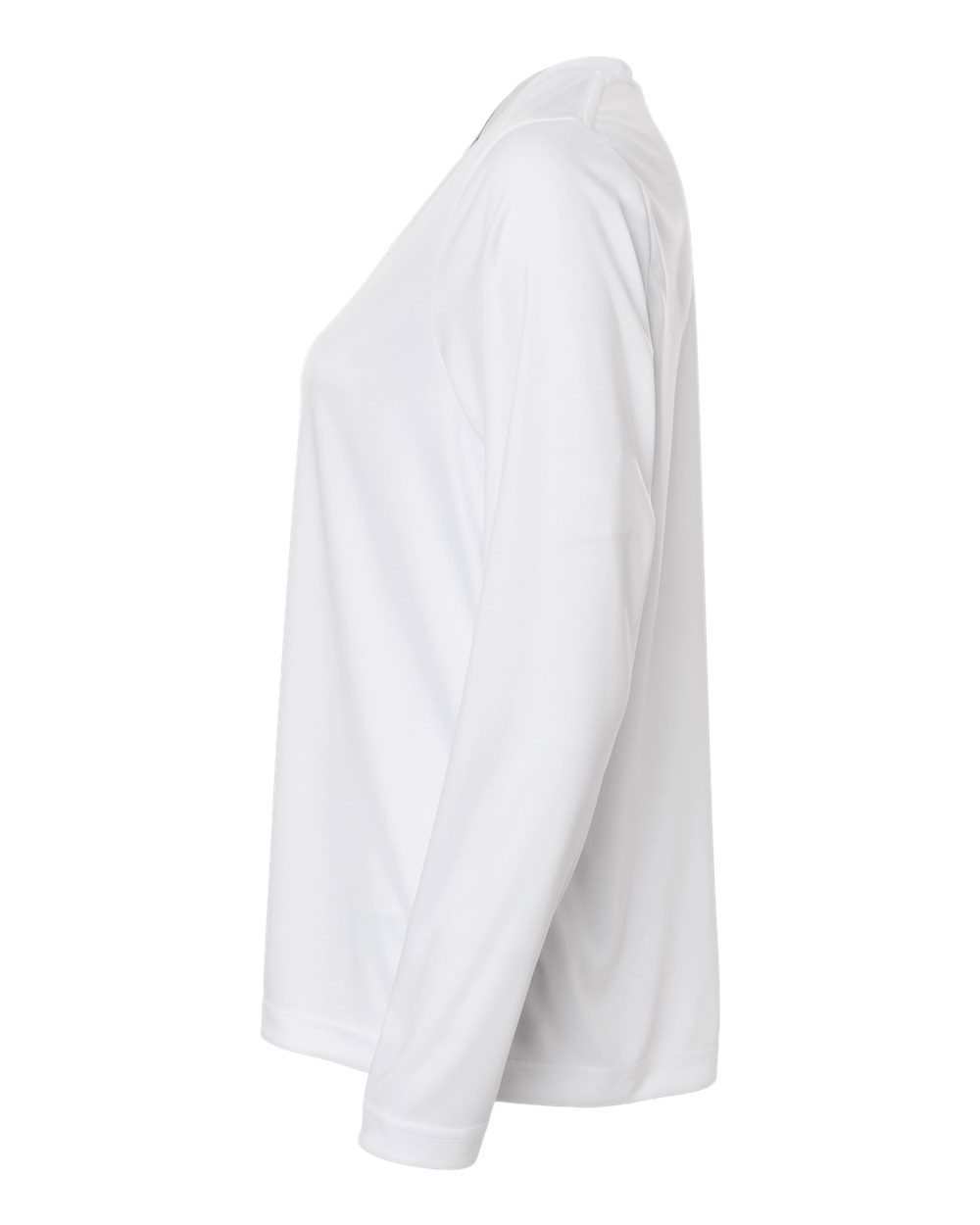 Core365 Women's Capital Performance Long Sleeve T-Shirt - CE10LW White