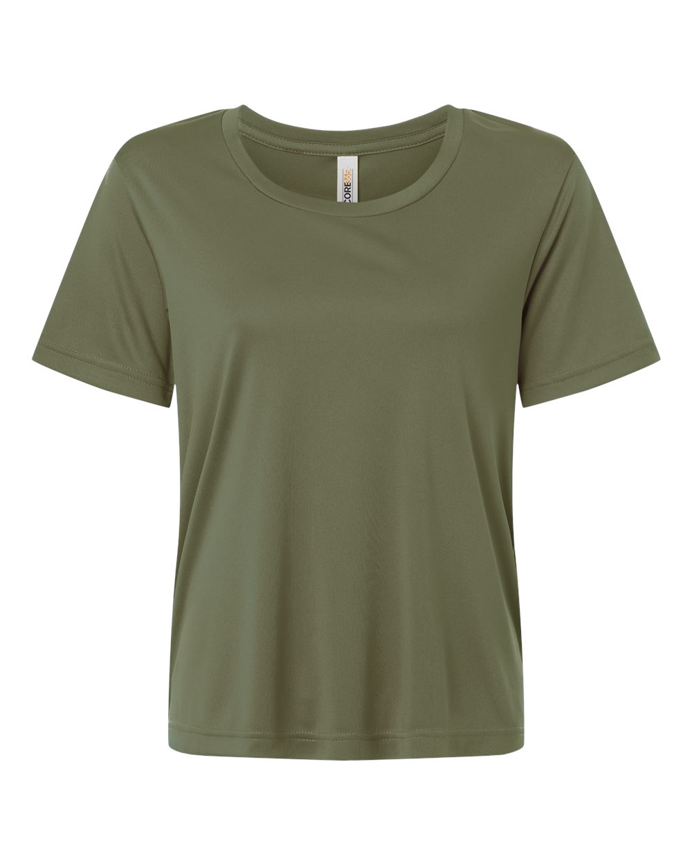 Core365 Women's Capital Performance T-Shirt - CE10W Military Green