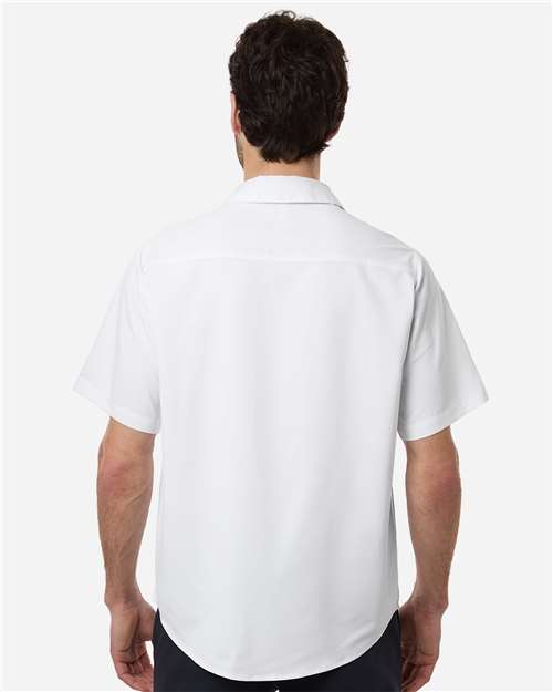 Core365 Men's UltraUVP Shoreline Short Sleeve Staff Shirt - CE520 White