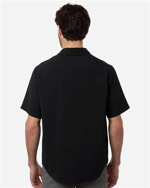 Core365 Men's UltraUVP Shoreline Short Sleeve Staff Shirt - CE520 Black