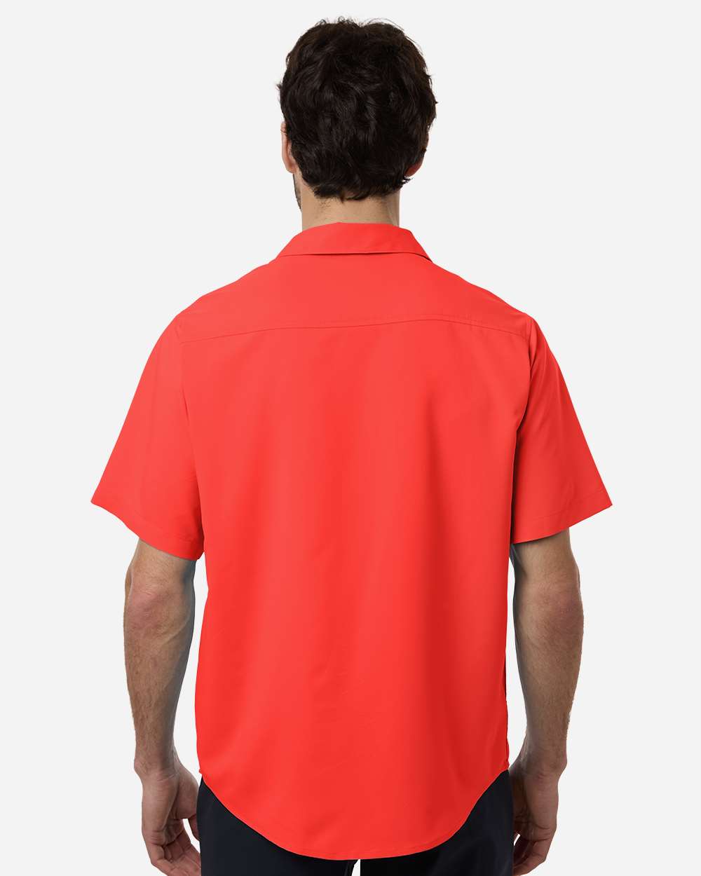 Core365 Men's UltraUVP Shoreline Short Sleeve Staff Shirt - CE520 Marina Red
