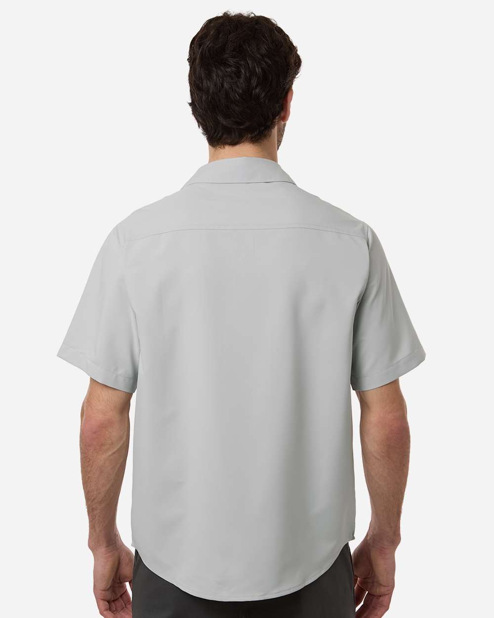 Core365 Men's UltraUVP Shoreline Short Sleeve Staff Shirt - CE520 Platinum