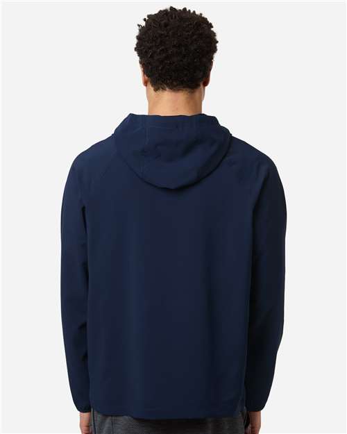 Core365 Men's UltraUVP Shoreline Long Sleeve Hooded Pullover - CE520L Classic Navy