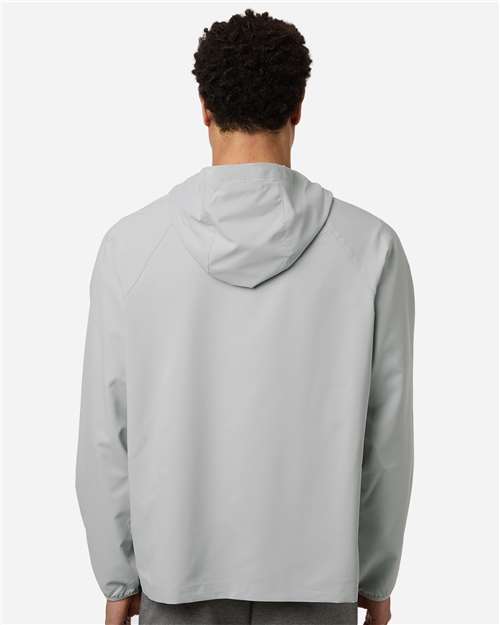 Core365 Men's UltraUVP Shoreline Long Sleeve Hooded Pullover - CE520L Platinum