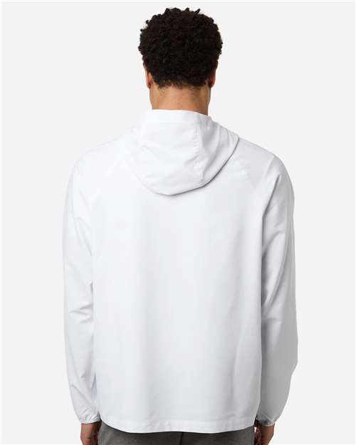 Core365 Men's UltraUVP Shoreline Long Sleeve Hooded Pullover - CE520L White