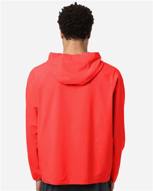 Core365 Men's UltraUVP Shoreline Long Sleeve Hooded Pullover - CE520L Marina Red