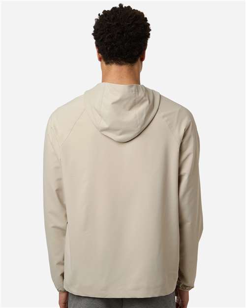 Core365 Men's UltraUVP Shoreline Long Sleeve Hooded Pullover - CE520L Stone