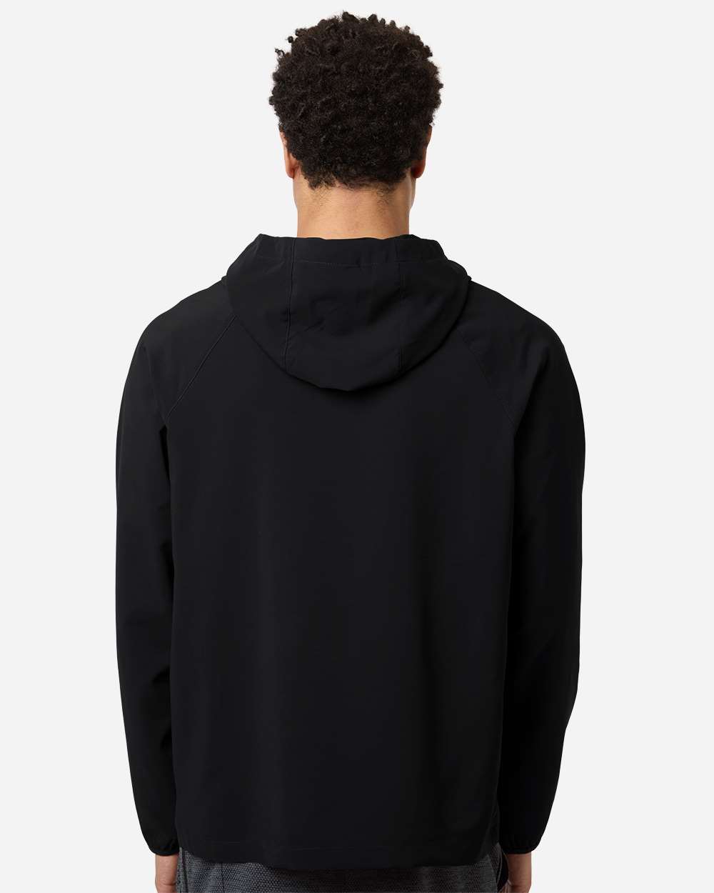 Core365 Men's UltraUVP Shoreline Long Sleeve Hooded Pullover - CE520L Black