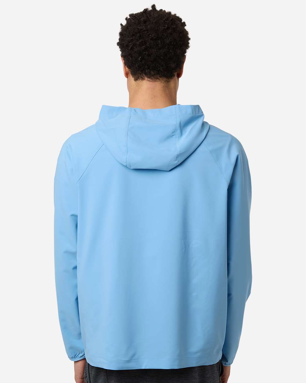 Core365 Men's UltraUVP Shoreline Long Sleeve Hooded Pullover - CE520L Columbia Blue