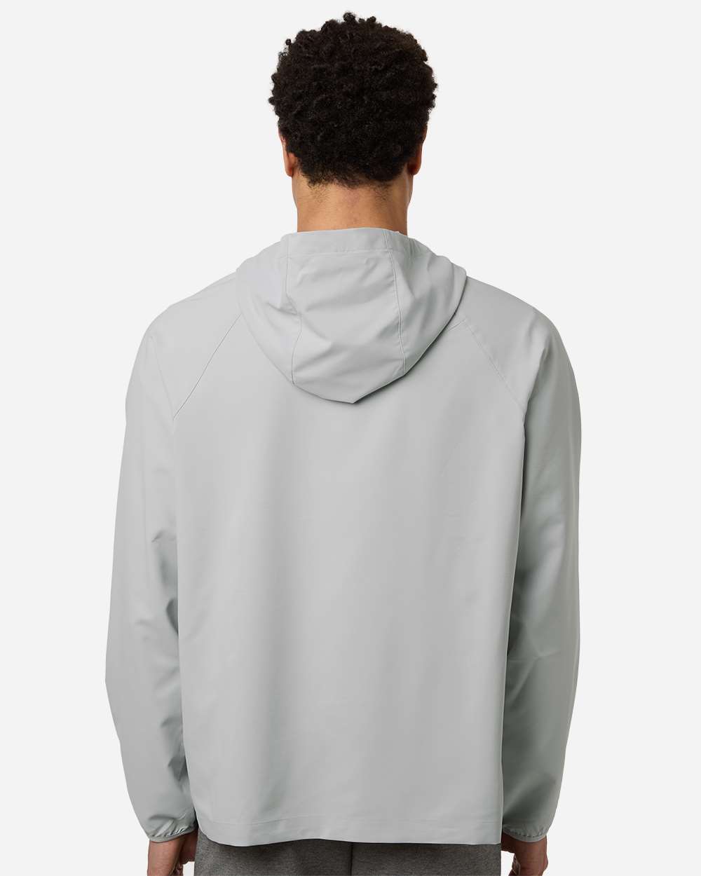 Core365 Men's UltraUVP Shoreline Long Sleeve Hooded Pullover - CE520L Platinum