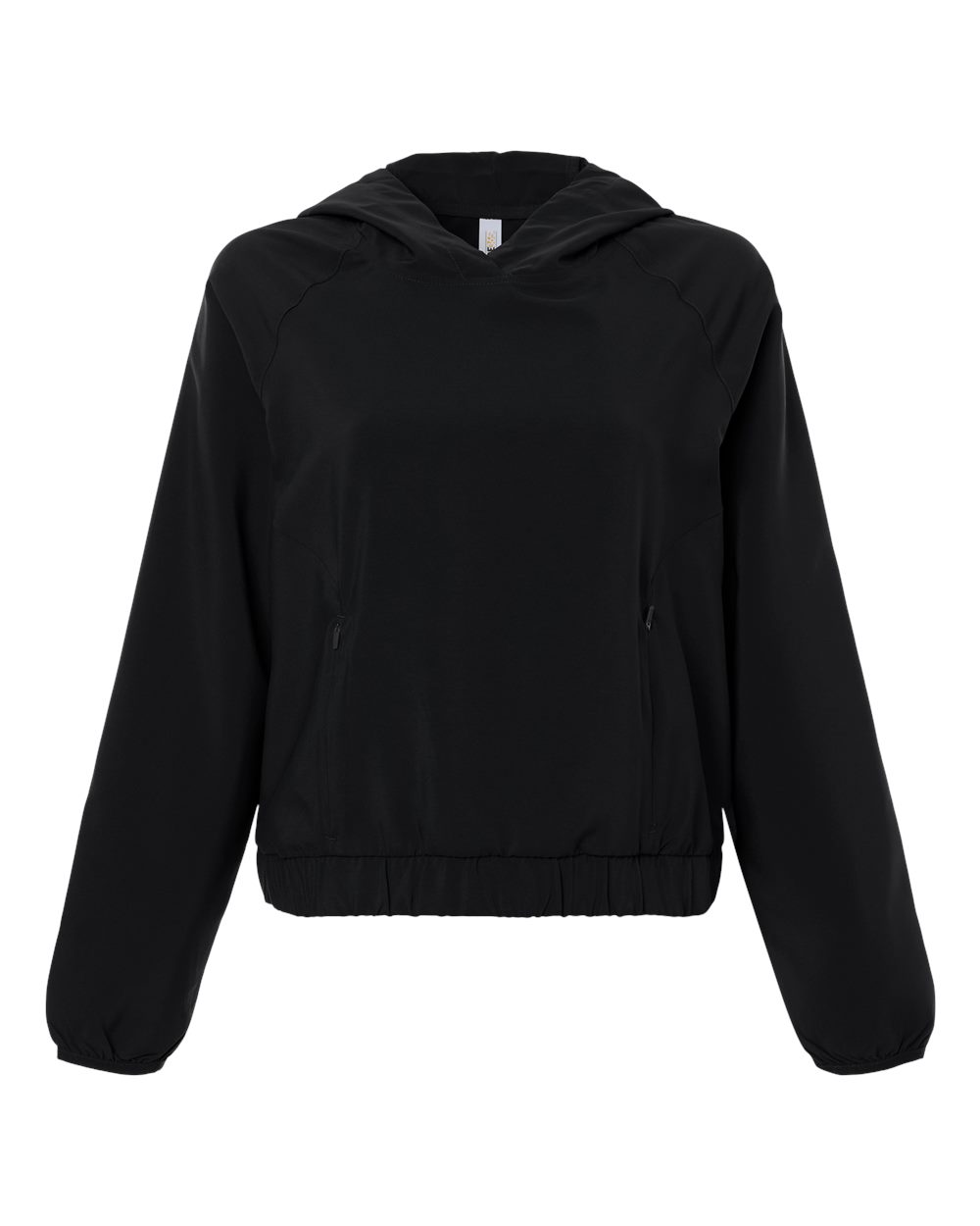 Core365 Women's UltraUVP Shoreline Long Sleeve Hooded Pullover - CE520LW Black