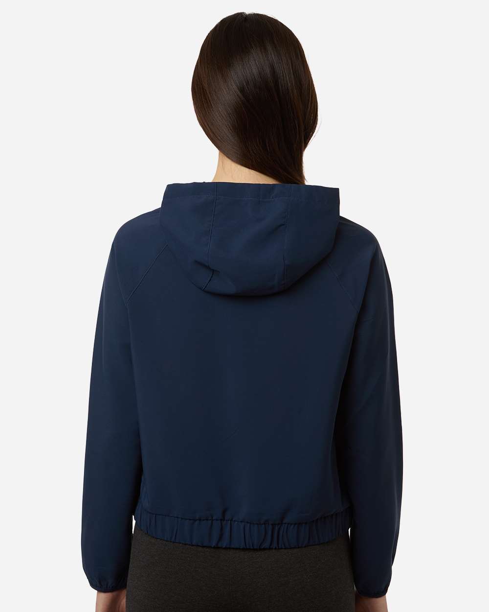 Core365 Women's UltraUVP Shoreline Long Sleeve Hooded Pullover - CE520LW Classic Navy