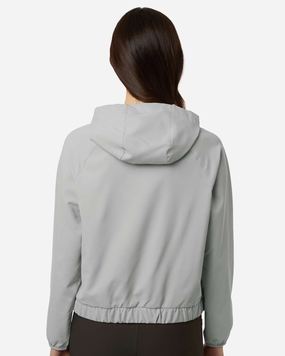 Core365 Women's UltraUVP Shoreline Long Sleeve Hooded Pullover - CE520LW Platinum