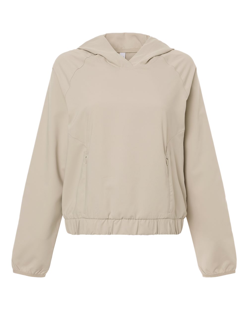 Core365 Women's UltraUVP Shoreline Long Sleeve Hooded Pullover - CE520LW Stone