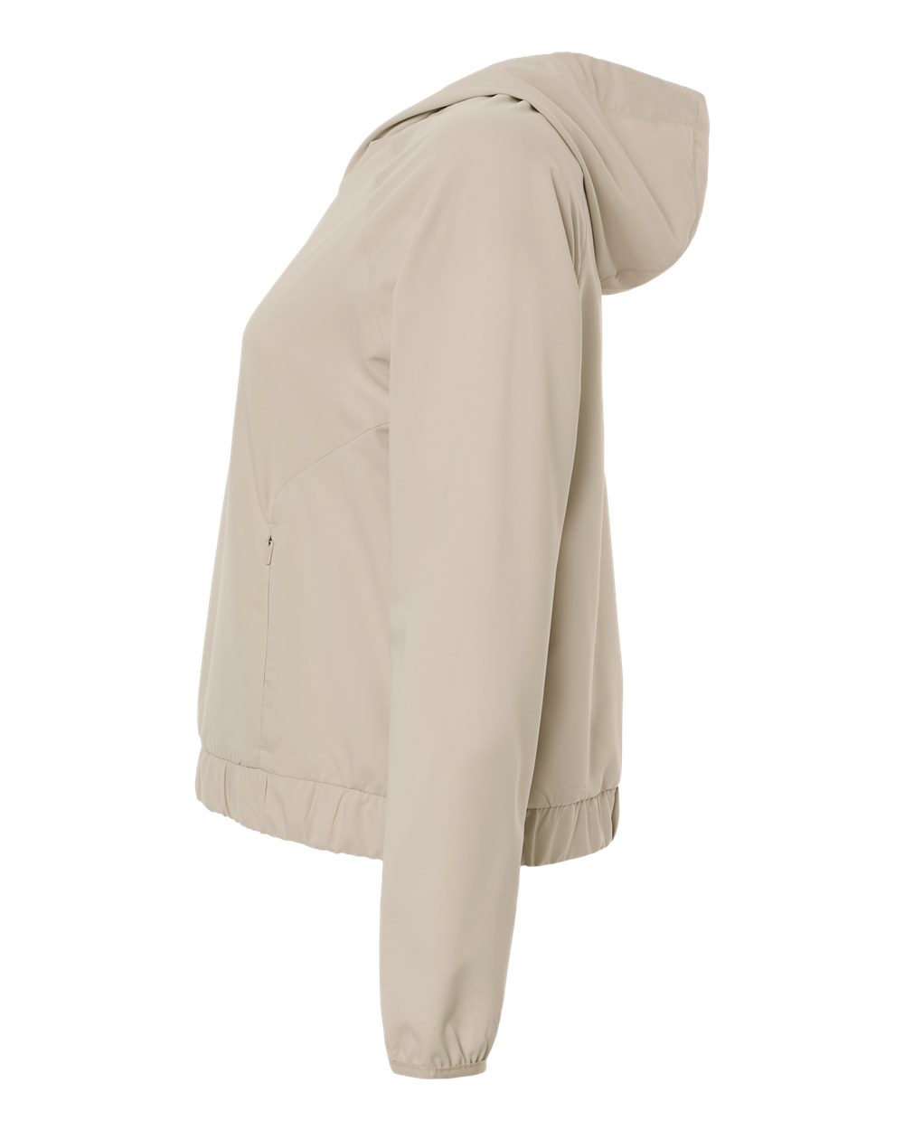 Core365 Women's UltraUVP Shoreline Long Sleeve Hooded Pullover - CE520LW Stone