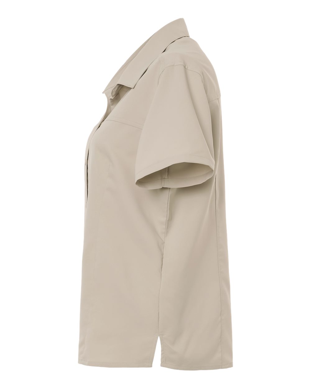 Core365 Women's UltraUVP Shoreline Short Sleeve Staff Shirt - CE520W Stone