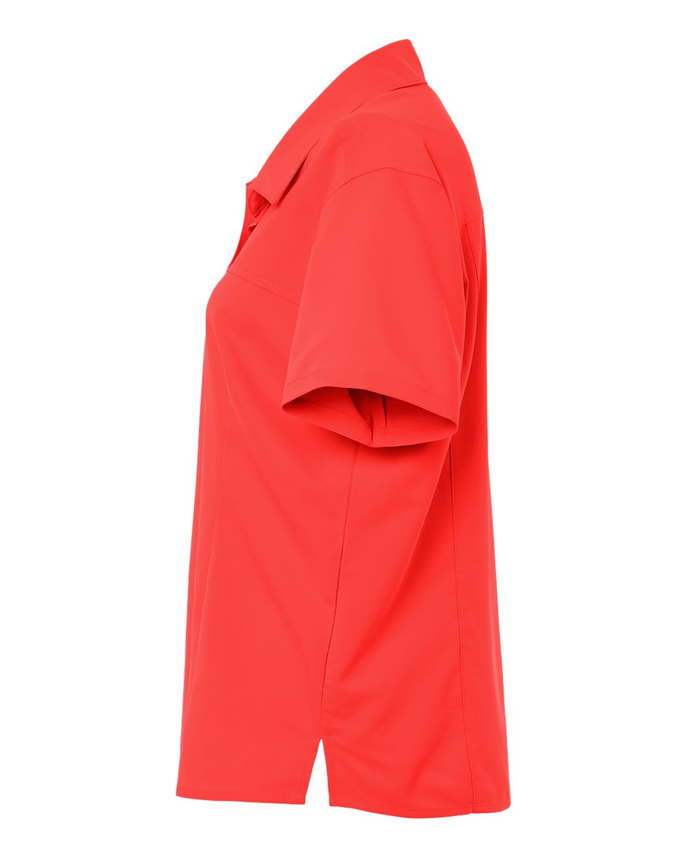 Core365 Women's UltraUVP Shoreline Short Sleeve Staff Shirt - CE520W Marina Red