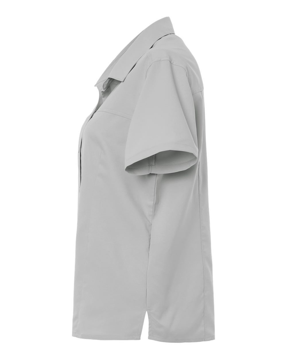Core365 Women's UltraUVP Shoreline Short Sleeve Staff Shirt - CE520W Platinum