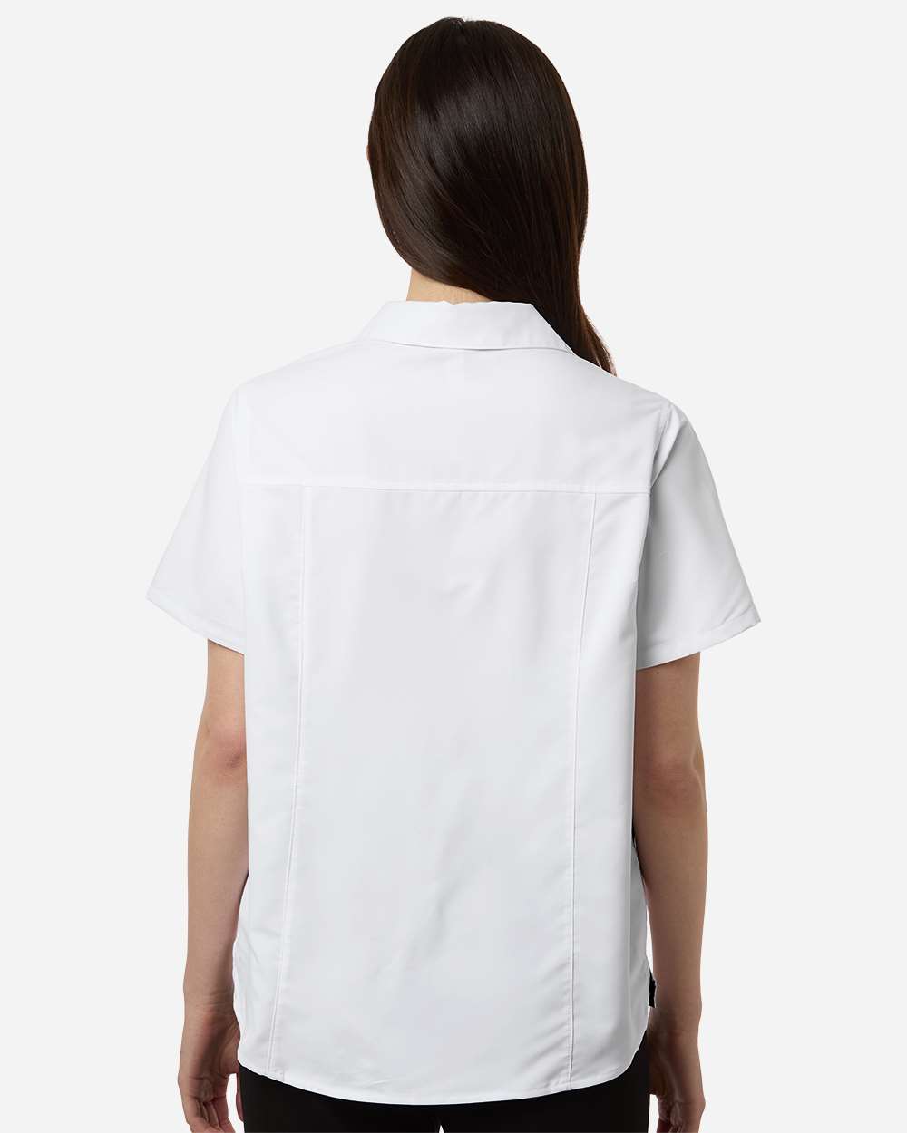 Core365 Women's UltraUVP Shoreline Short Sleeve Staff Shirt - CE520W White