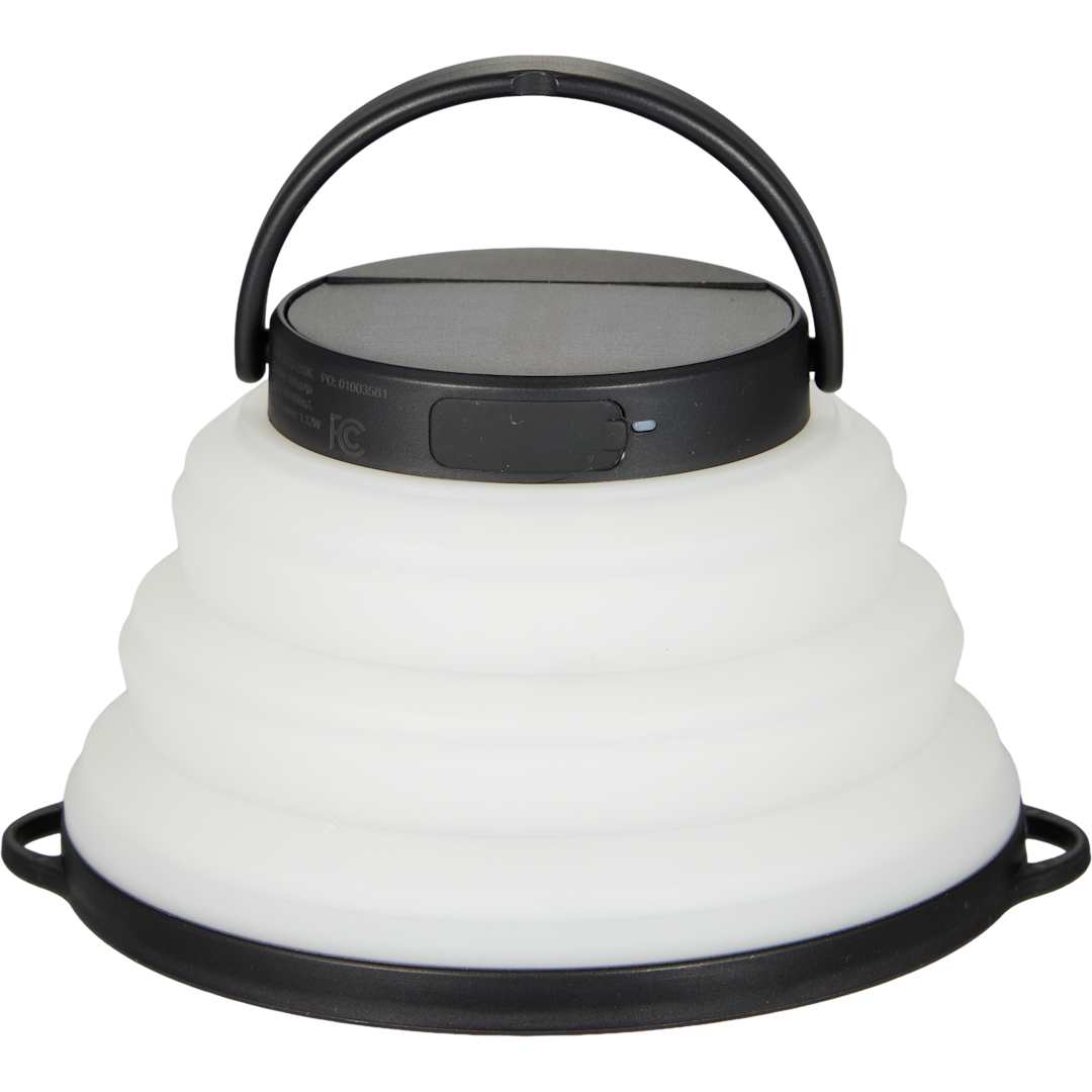 Collapsible Solar Powered Lantern - 8053-26 Black