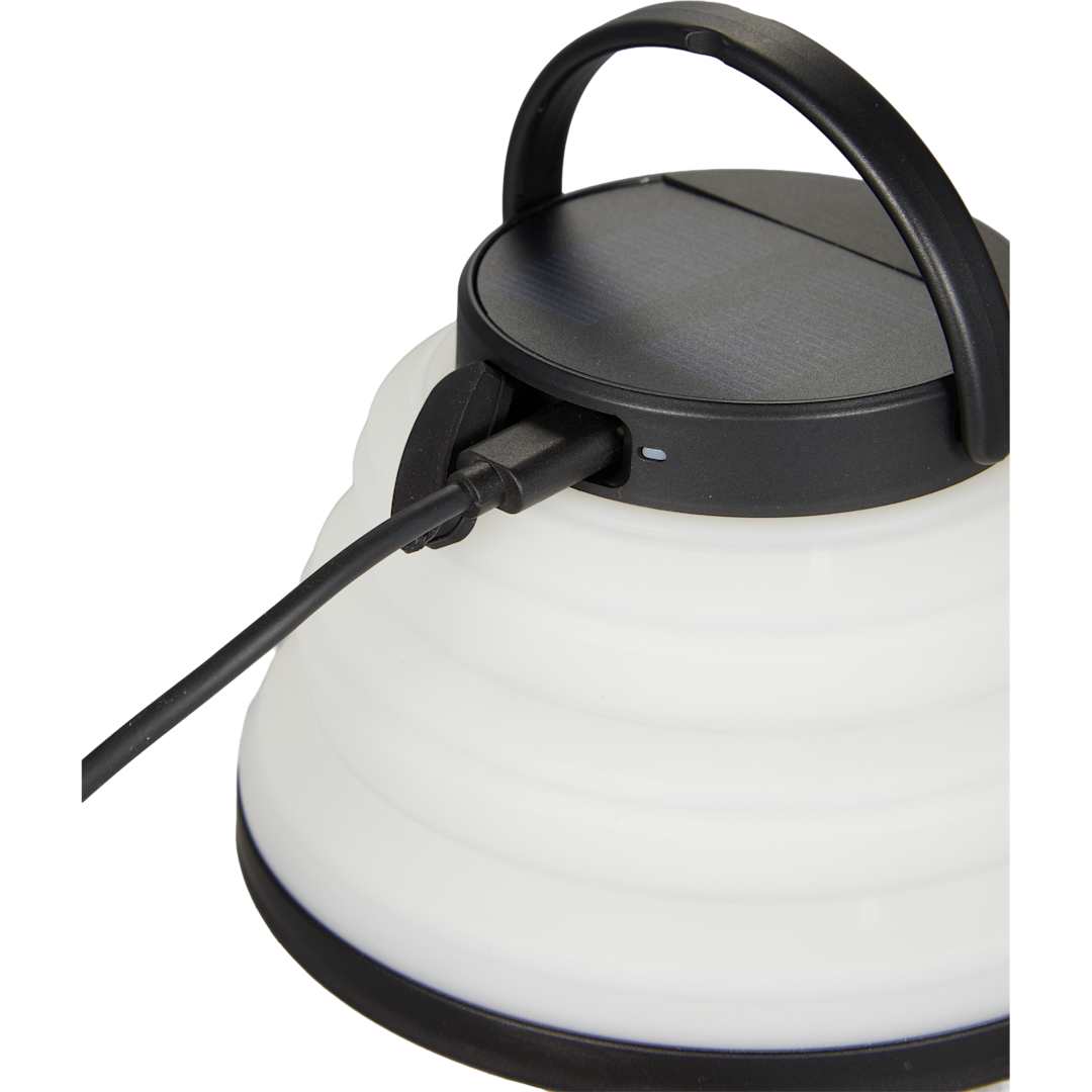 Collapsible Solar Powered Lantern - 8053-26 Black