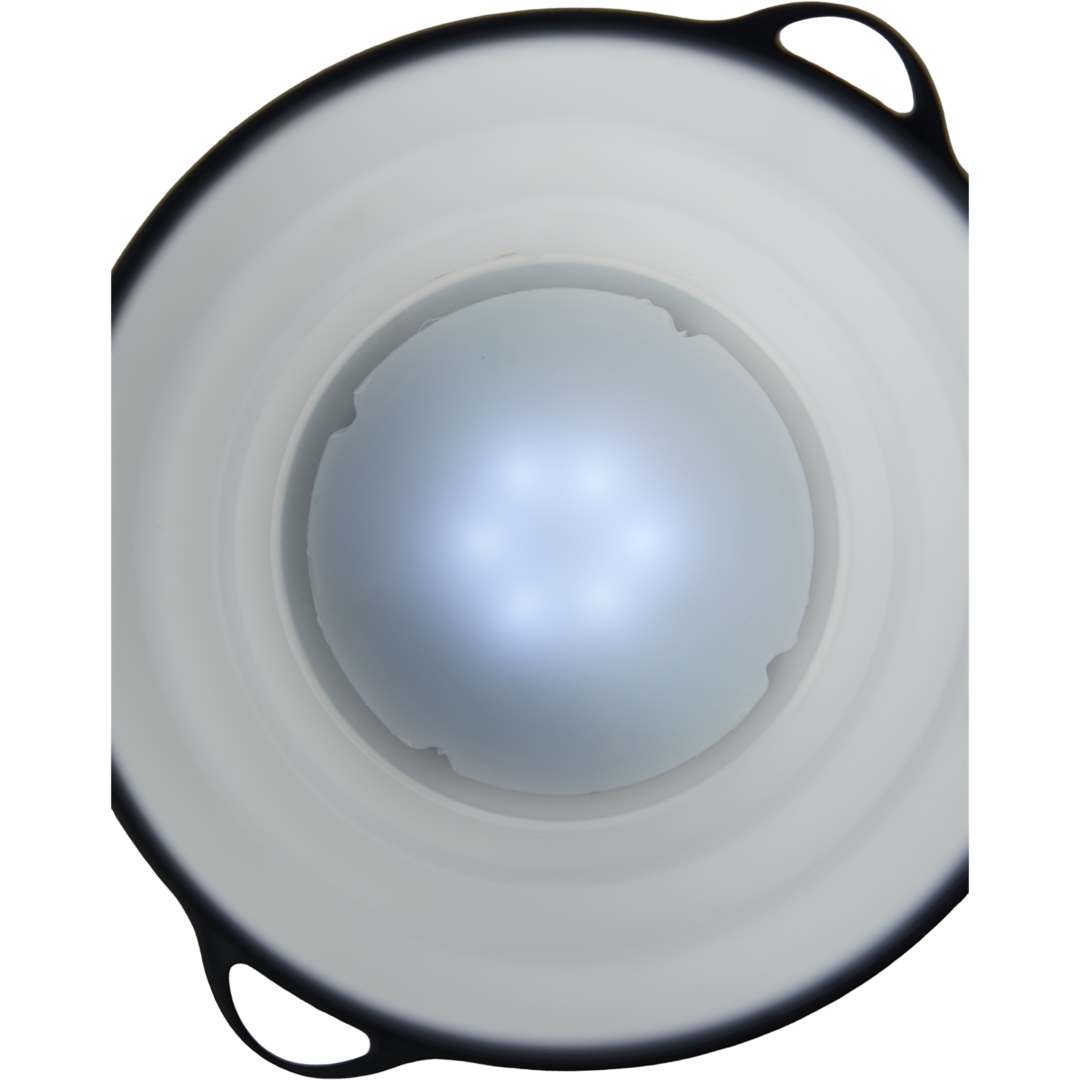 Collapsible Solar Powered Lantern - 8053-26 Black