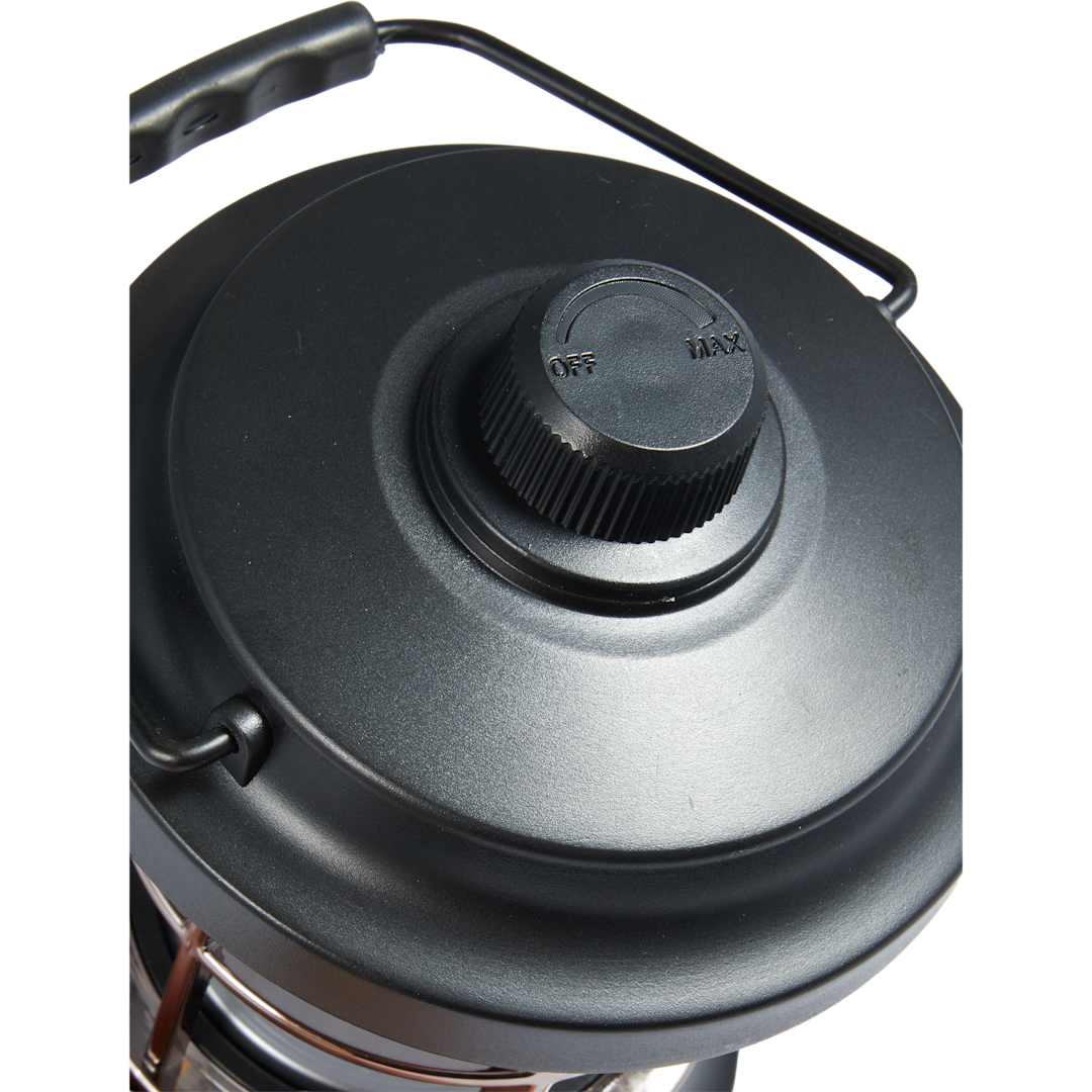 Rechargeable Camping Lantern with String Lights - 8053-28 Black