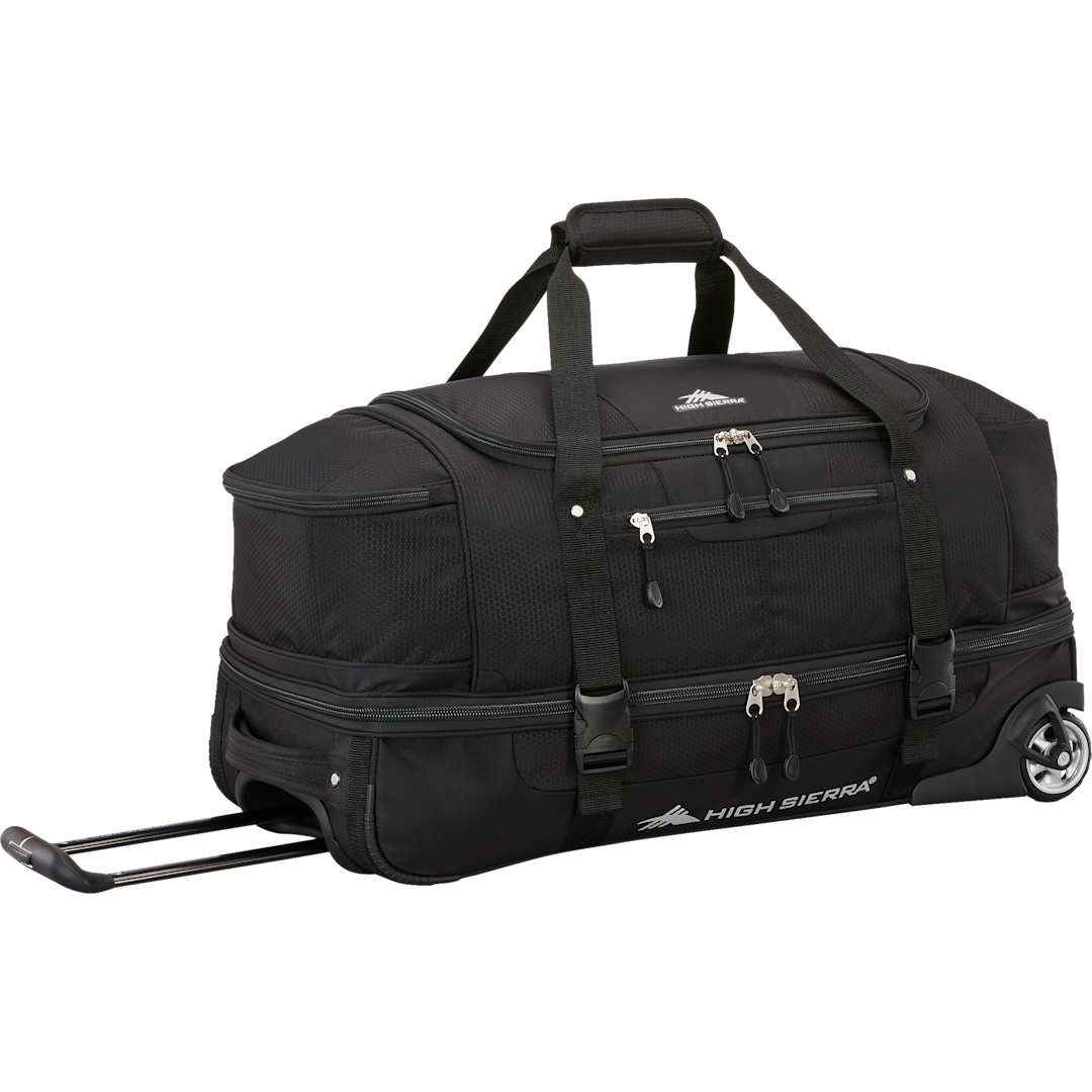 High Sierra High Sierra Stonecroft 28" Medium Rolling Duffle - 8053-52 Black