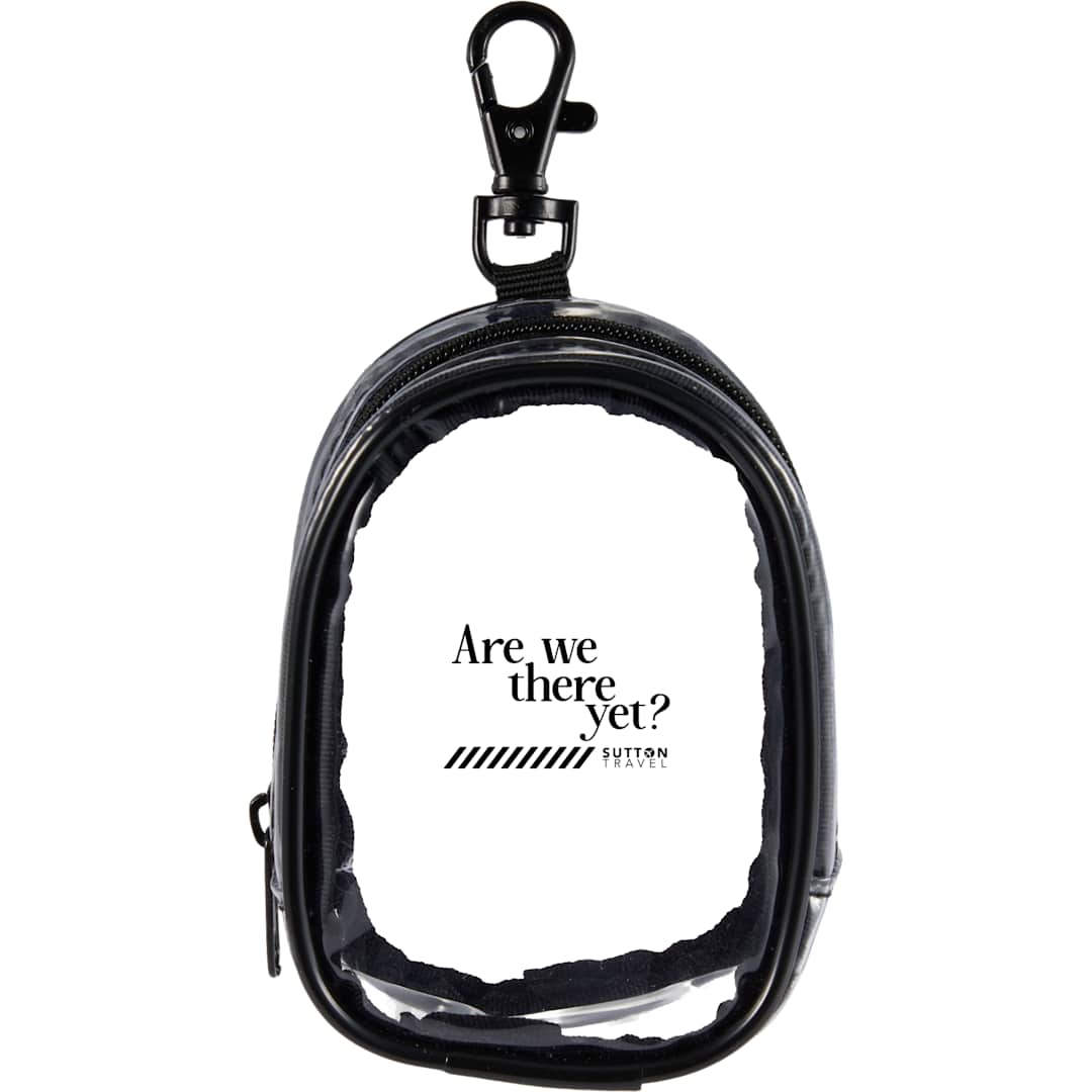 Round Clear Bag Charm - 9898-31 Clear