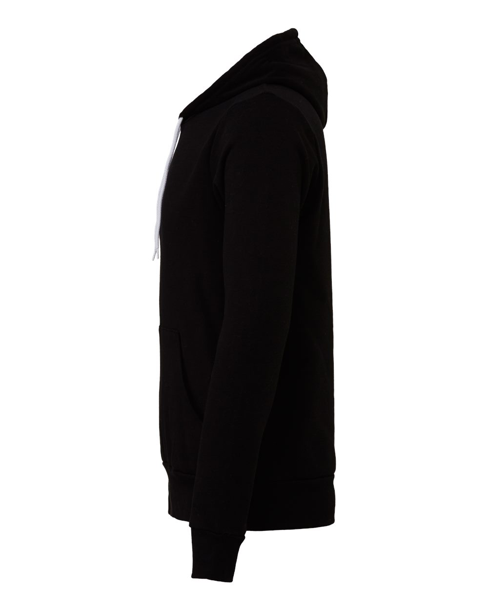 BELLA + CANVAS Unisex Sponge Fleece Hoodie Sweatshirt - 3719 - 3719C Black