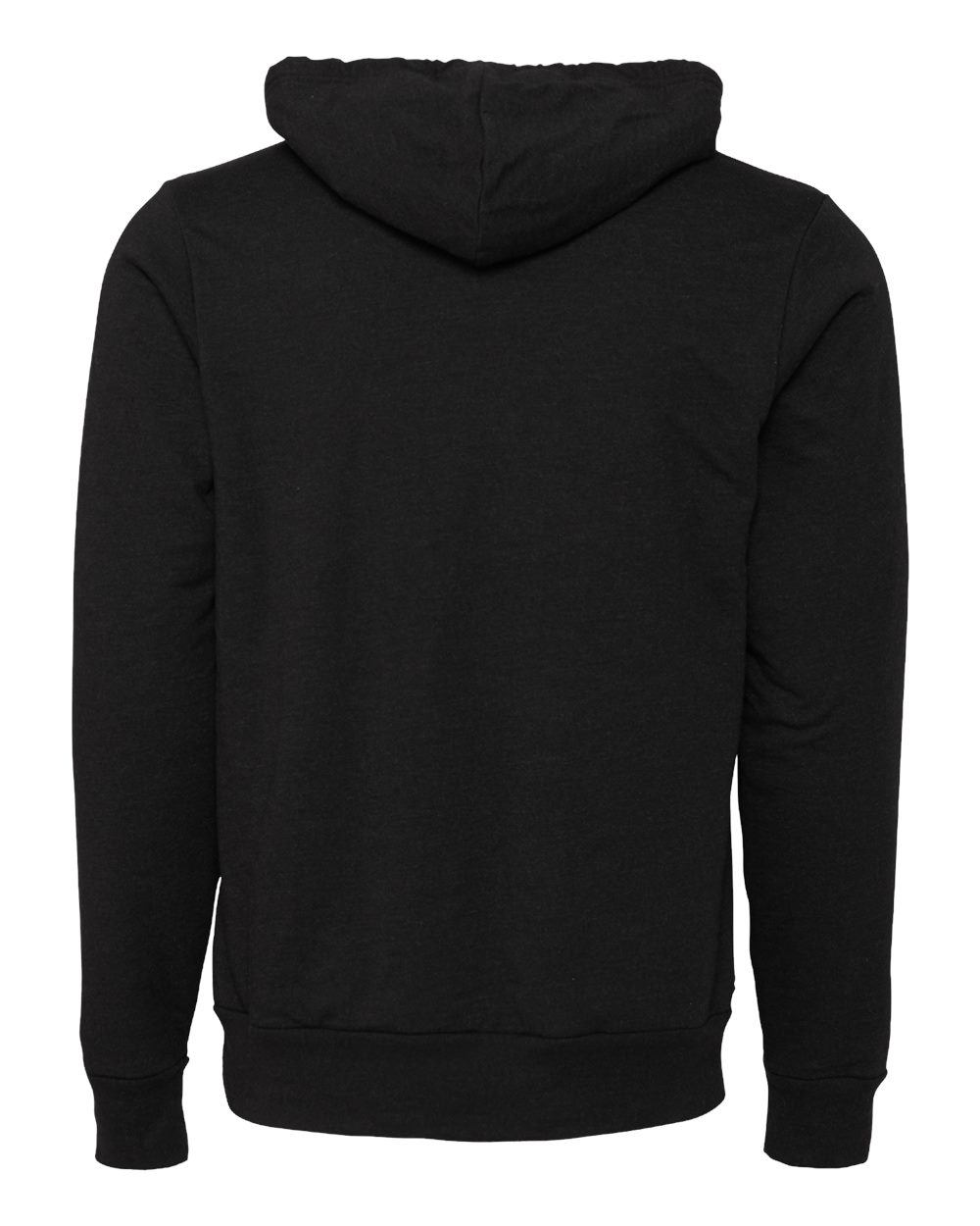 BELLA + CANVAS Unisex Sponge Fleece Hoodie Sweatshirt - 3719 - 3719C Black Heather