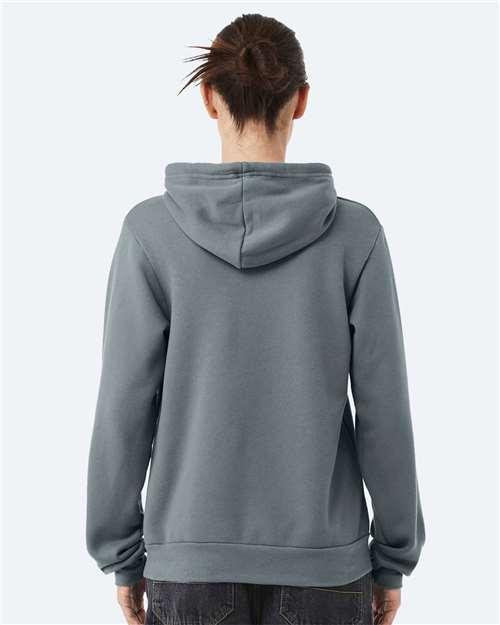 BELLA + CANVAS Unisex Sponge Fleece Hoodie Sweatshirt - 3719 - 3719C Blue Storm