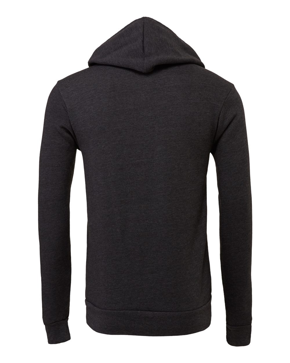 BELLA + CANVAS Unisex Sponge Fleece Hoodie Sweatshirt - 3719 - 3719C Dark Grey Heather