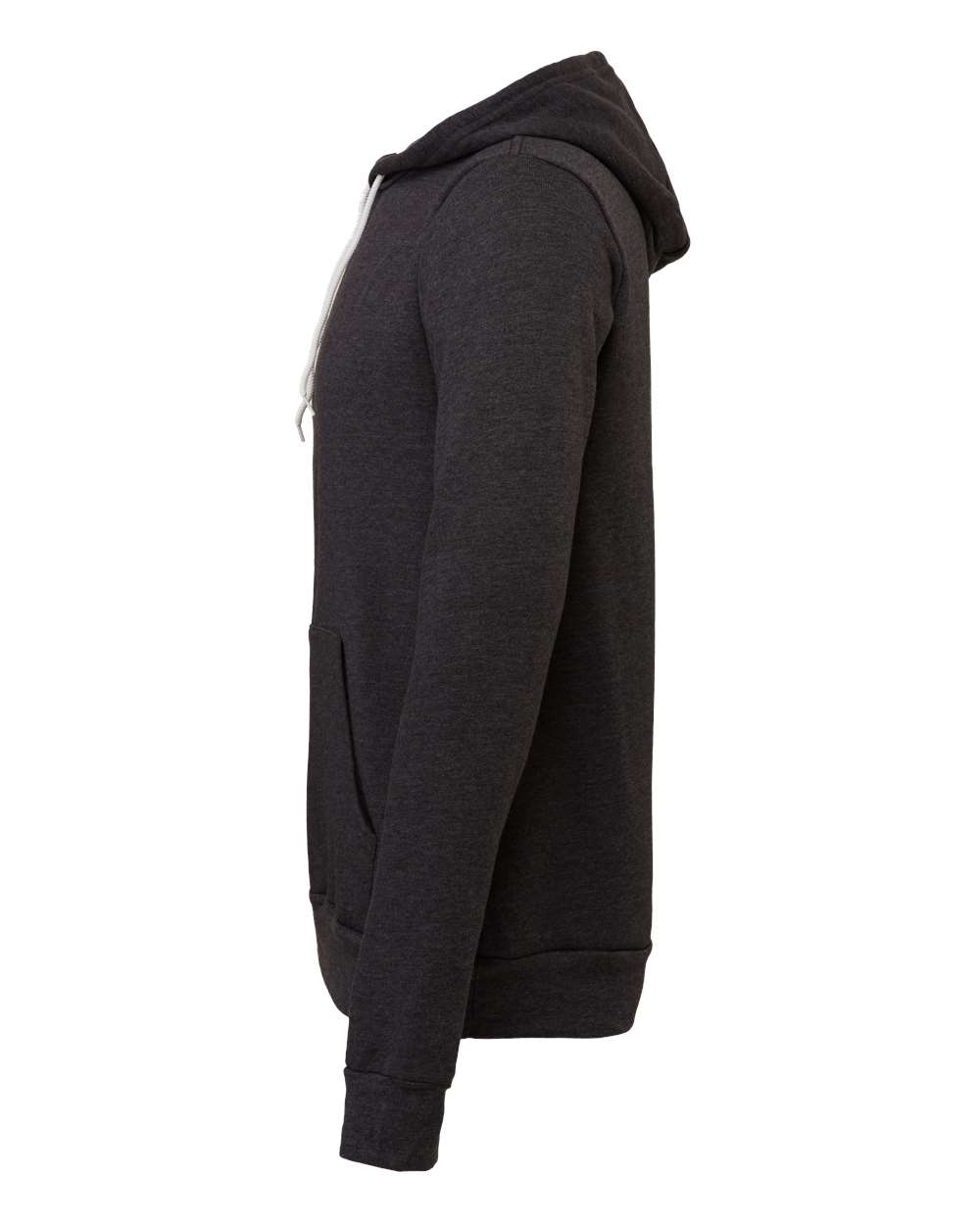 BELLA + CANVAS Unisex Sponge Fleece Hoodie Sweatshirt - 3719 - 3719C Dark Grey Heather