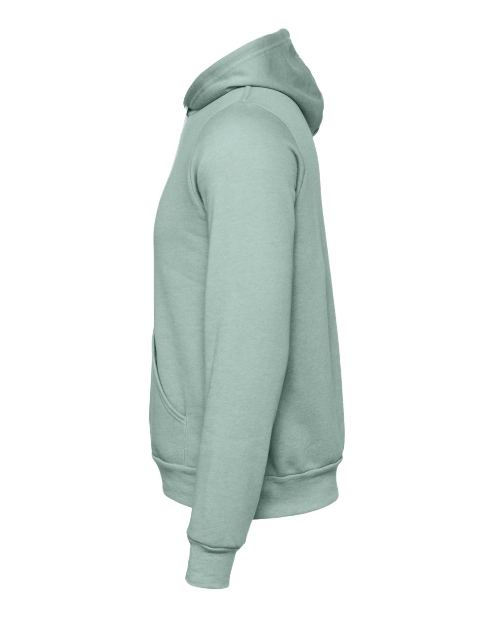 BELLA + CANVAS Unisex Sponge Fleece Hoodie Sweatshirt - 3719 - 3719C Dusty Blue