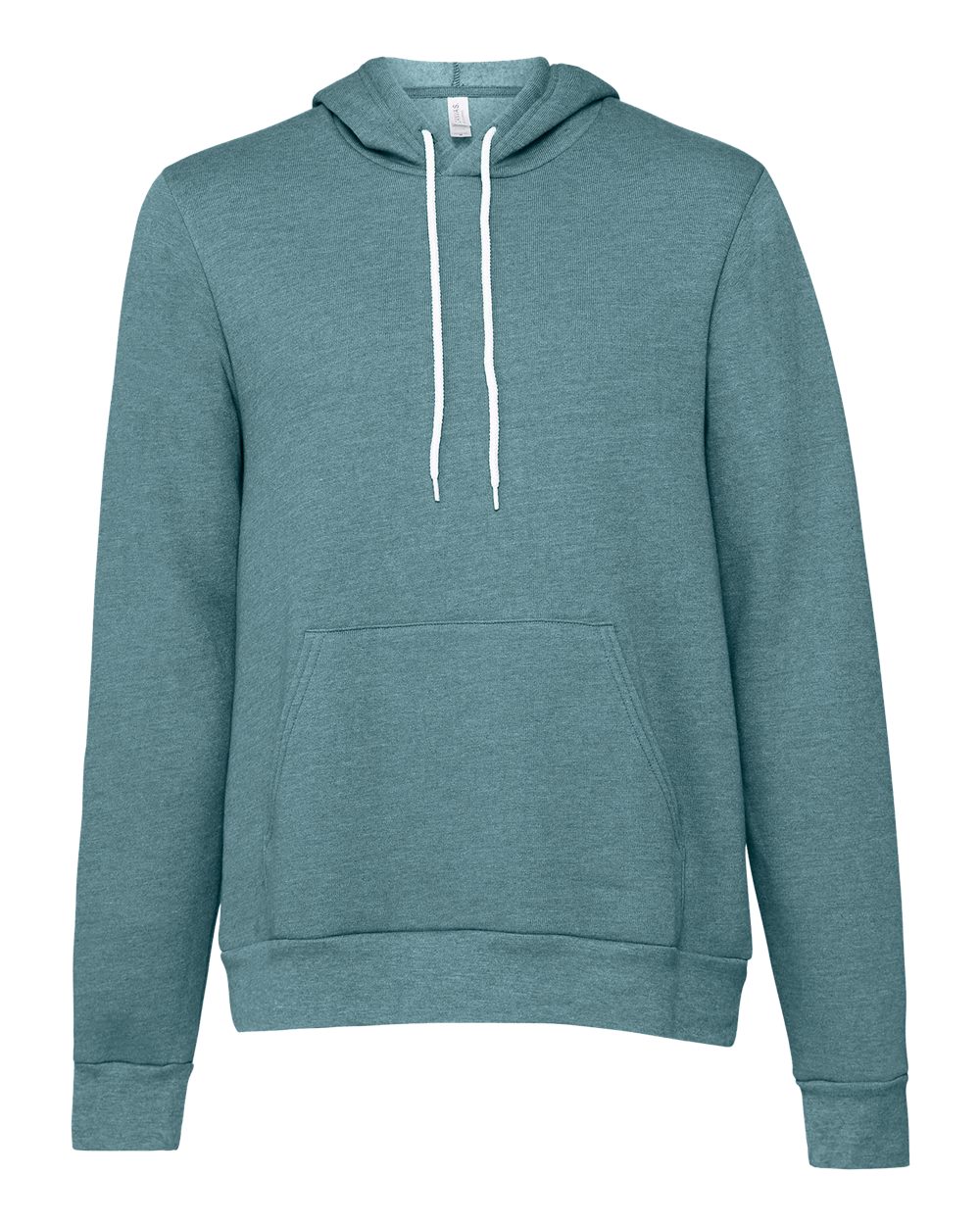 BELLA + CANVAS Unisex Sponge Fleece Hoodie Sweatshirt - 3719 - 3719C Heather Deep Teal