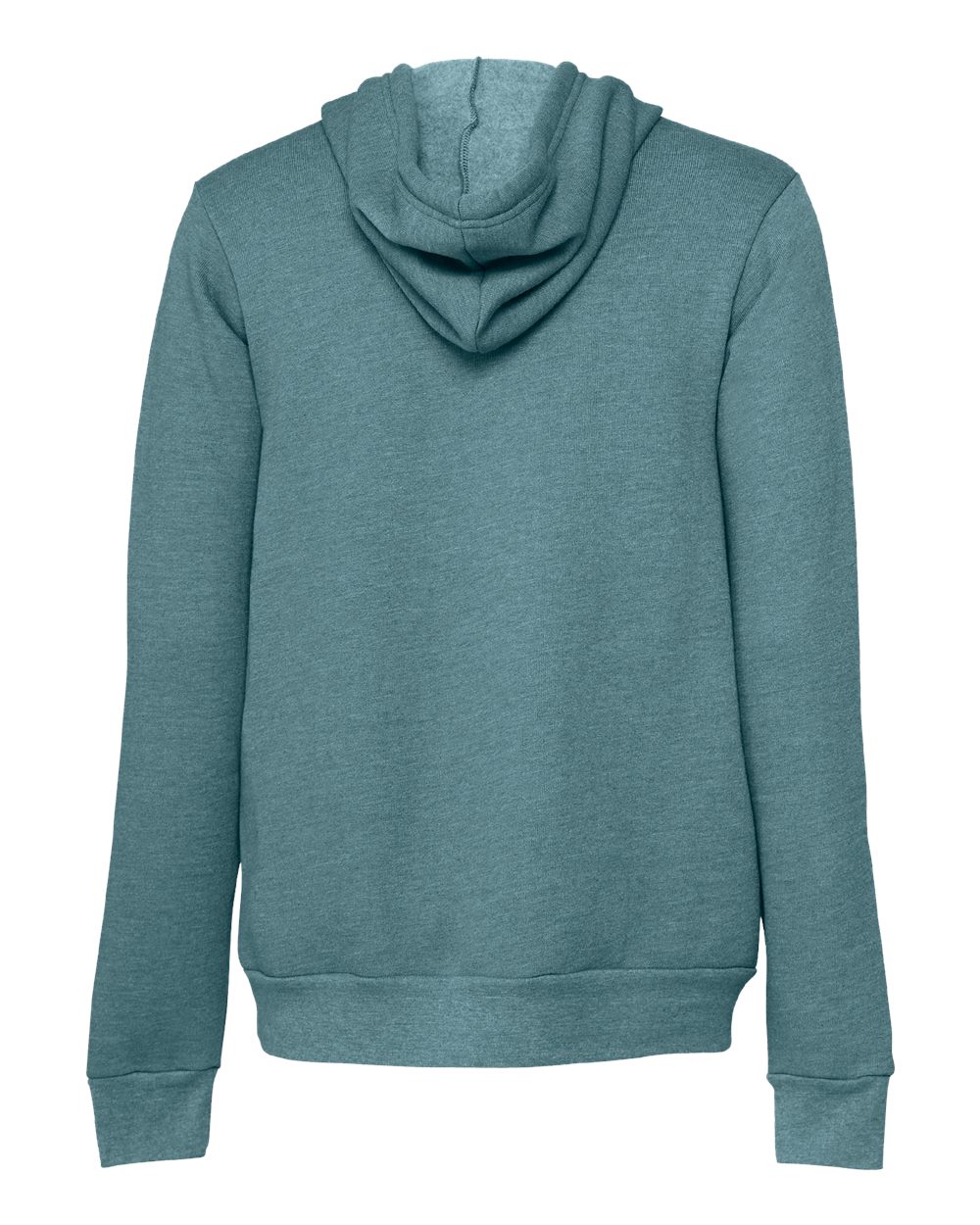 BELLA + CANVAS Unisex Sponge Fleece Hoodie Sweatshirt - 3719 - 3719C Heather Deep Teal