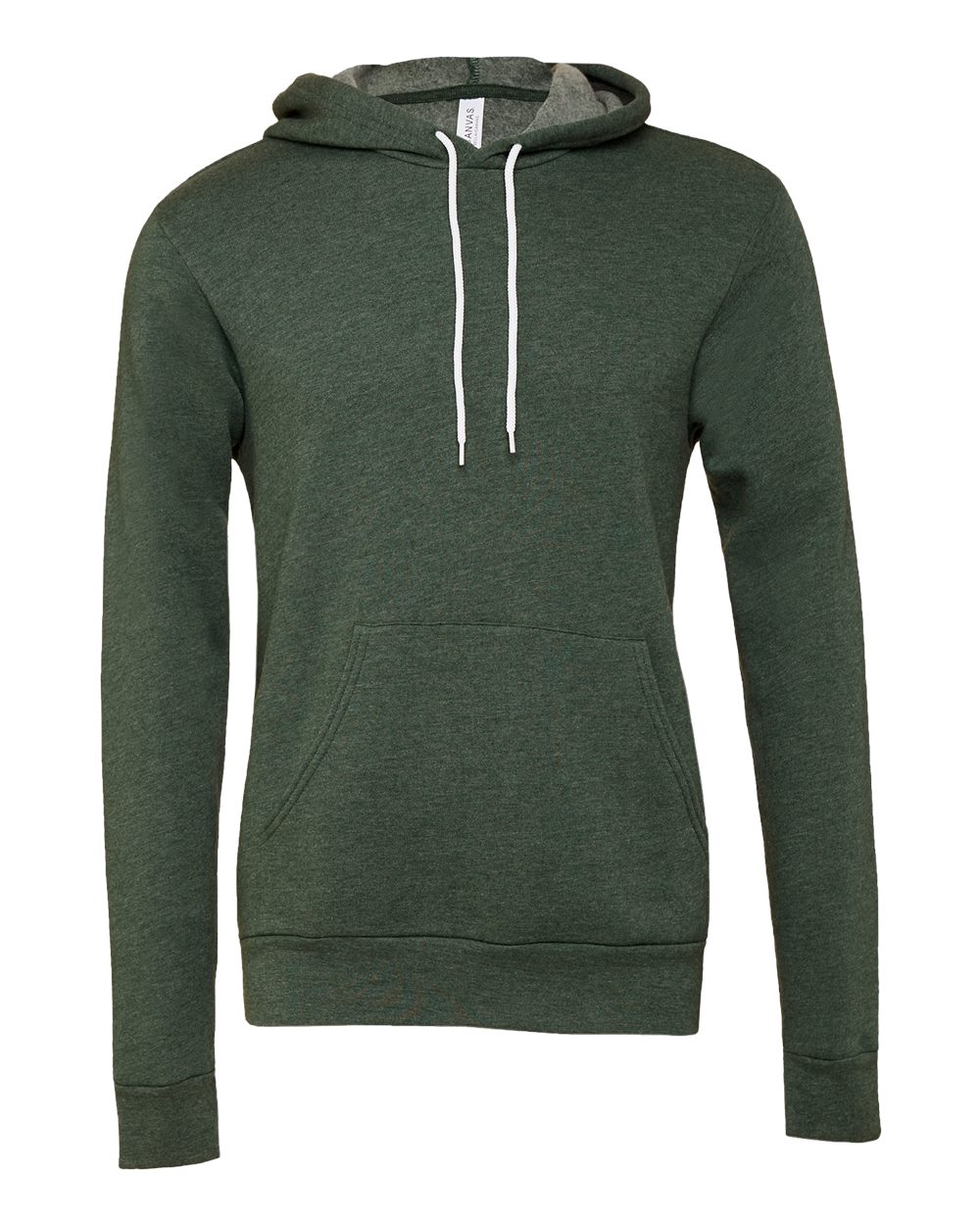 BELLA + CANVAS Unisex Sponge Fleece Hoodie Sweatshirt - 3719 - 3719C Heather Forest