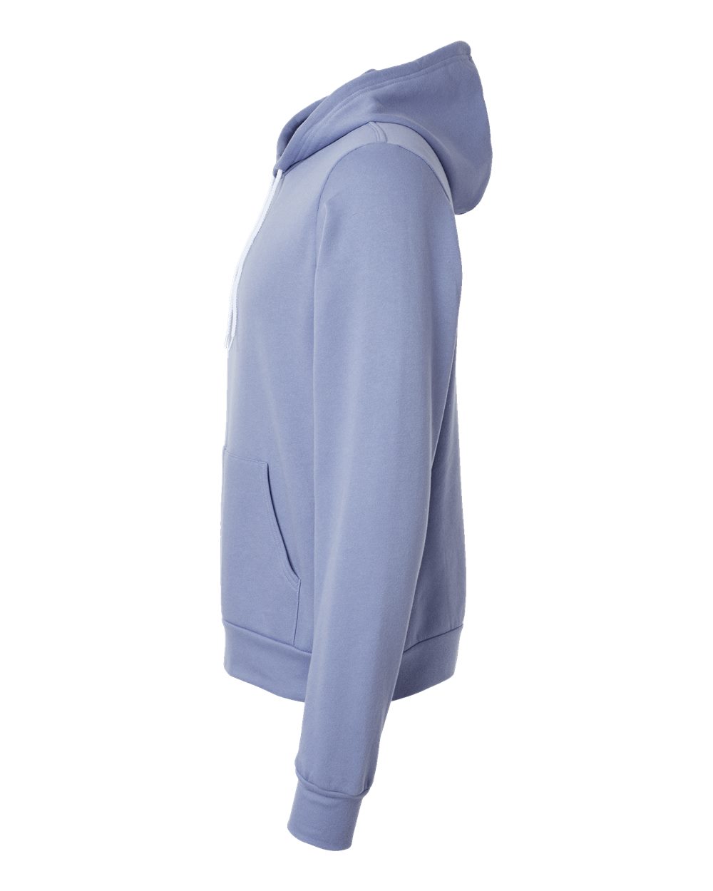 BELLA + CANVAS Unisex Sponge Fleece Hoodie Sweatshirt - 3719 - 3719C Lavender Blue