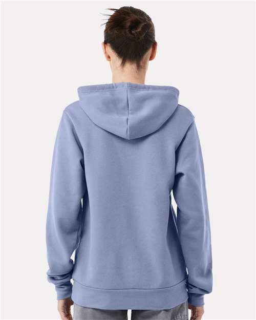 BELLA + CANVAS Unisex Sponge Fleece Hoodie Sweatshirt - 3719 - 3719C Lavender Blue