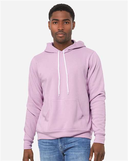 BELLA + CANVAS Unisex Sponge Fleece Hoodie Sweatshirt - 3719 - 3719C Lilac