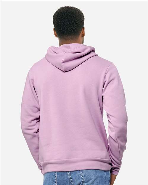 BELLA + CANVAS Unisex Sponge Fleece Hoodie Sweatshirt - 3719 - 3719C Lilac