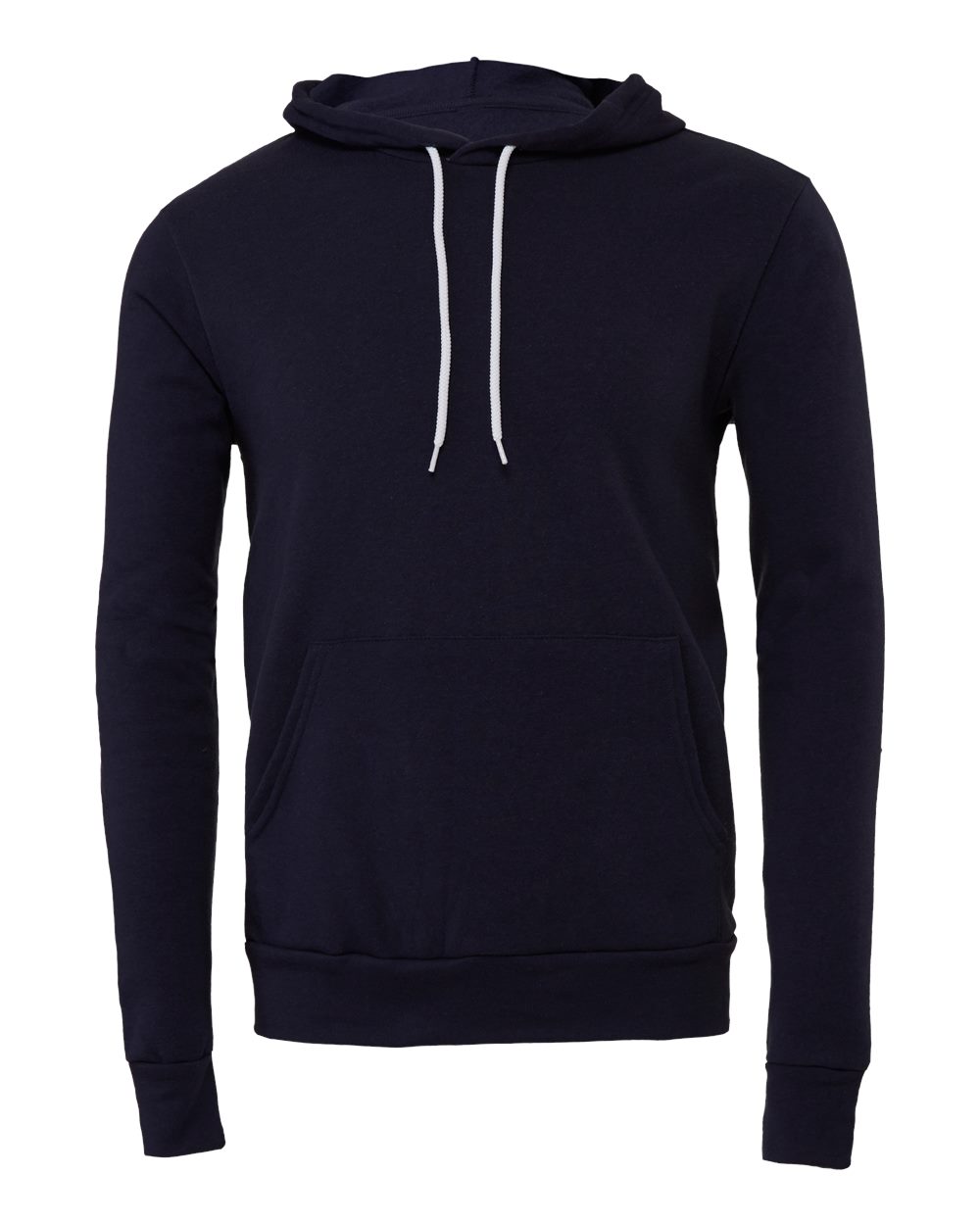 BELLA + CANVAS Unisex Sponge Fleece Hoodie Sweatshirt - 3719 - 3719C Navy