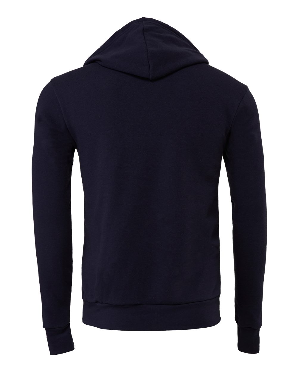 BELLA + CANVAS Unisex Sponge Fleece Hoodie Sweatshirt - 3719 - 3719C Navy