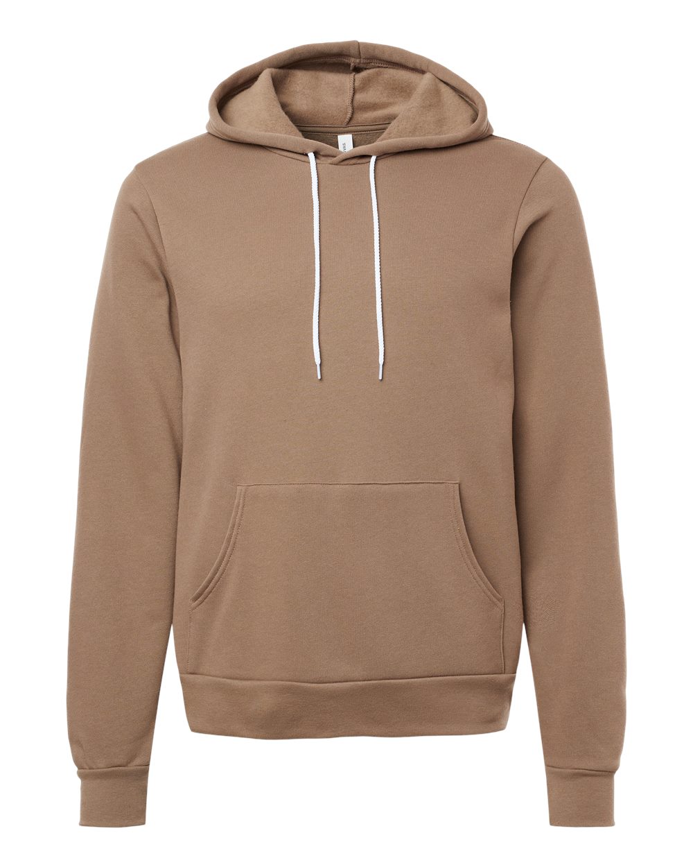 BELLA + CANVAS Unisex Sponge Fleece Hoodie Sweatshirt - 3719 - 3719C Vintage Brown