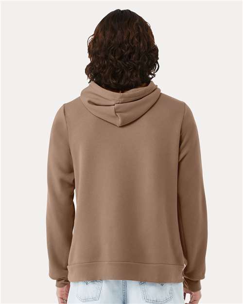 BELLA + CANVAS Unisex Sponge Fleece Hoodie Sweatshirt - 3719 - 3719C Vintage Brown