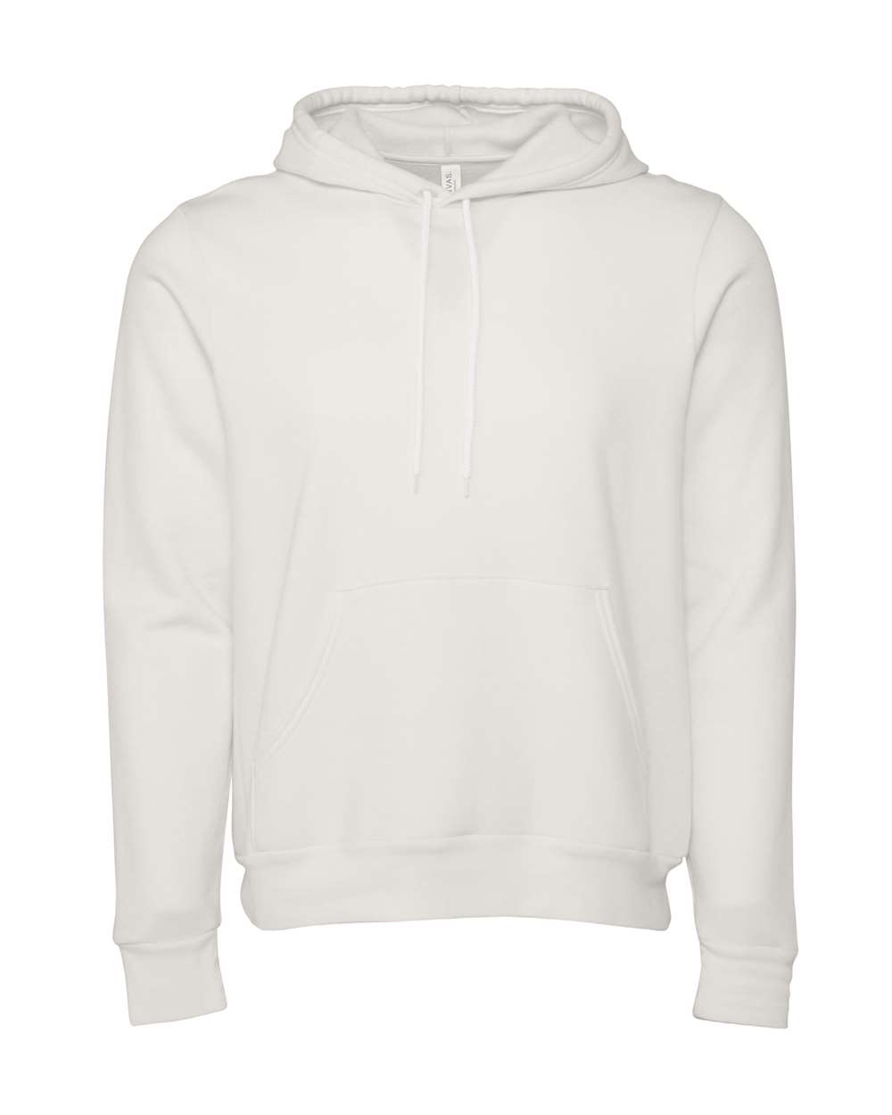 BELLA + CANVAS Unisex Sponge Fleece Hoodie Sweatshirt - 3719 - 3719C Vintage White